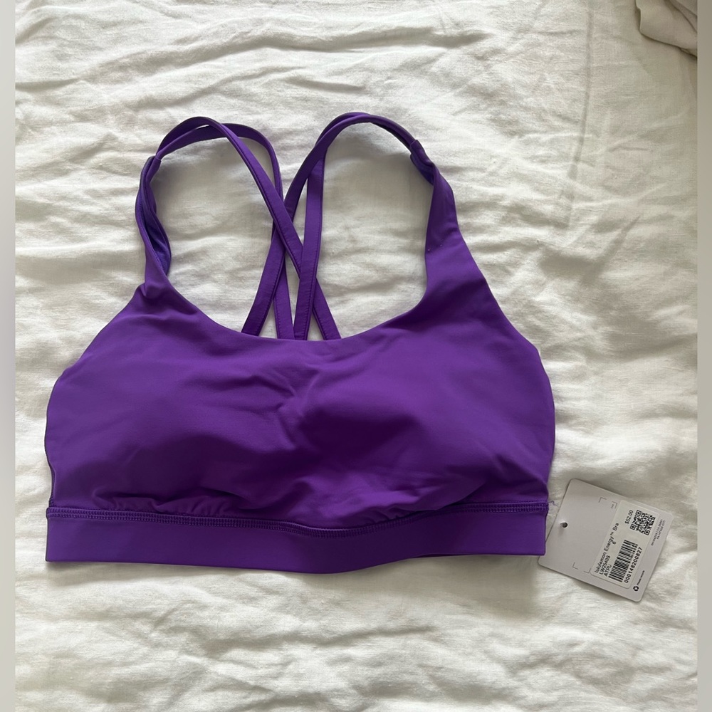 Lululemon Energy Bra in Purple